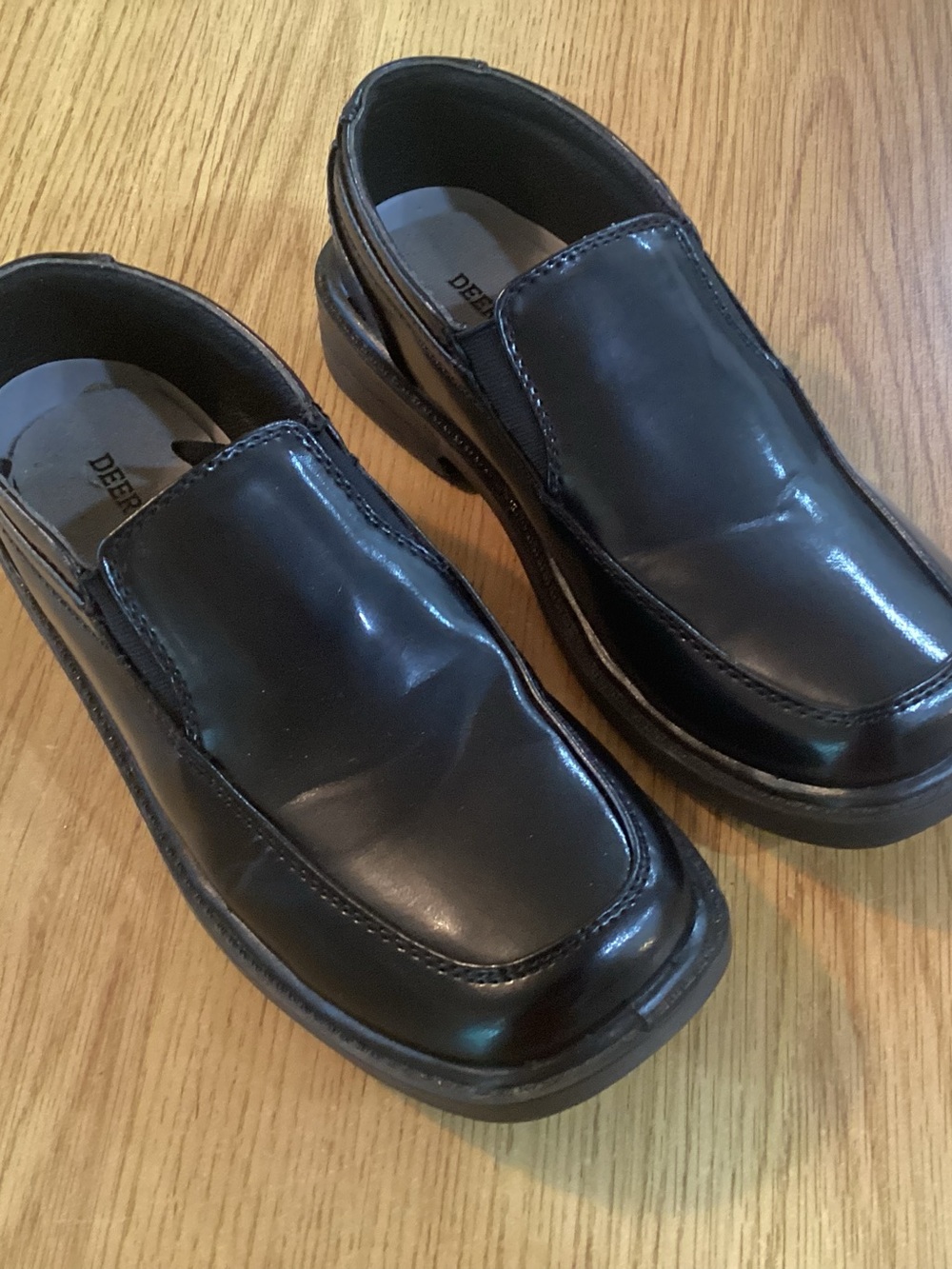 Deer Stags Kids' Brian Dress Comfort Slip-On Loafer Boy’s 2.5W Black